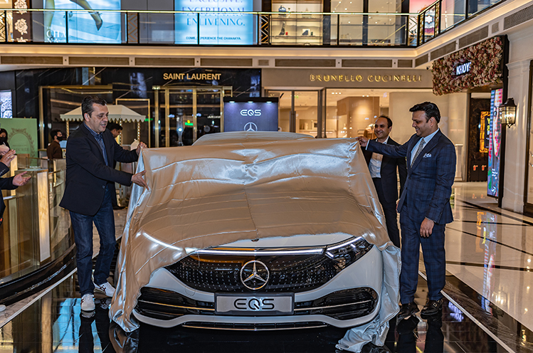 The Chanakya x Mercedes Benz EQS