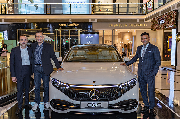 The Chanakya x Mercedes Benz EQS