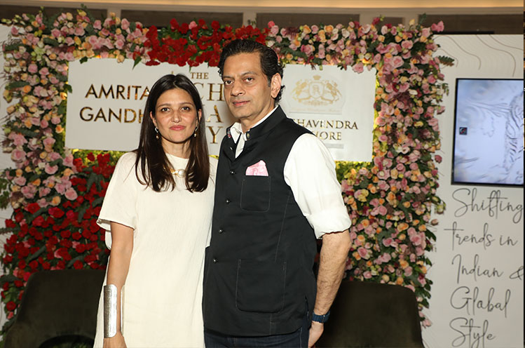 A Royal Tête-à-Tête between Amrita Gandhi and Raghavendra Rathore