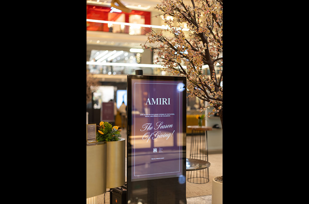 The Chanakya x AMIRI Christmas Celebration