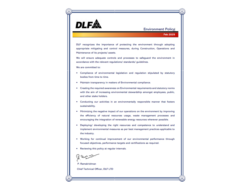 Environment Policy